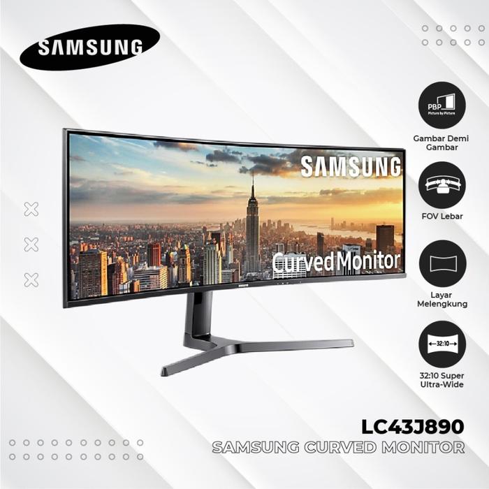Monitor Curved DFHD Samsung 43 Inch 
