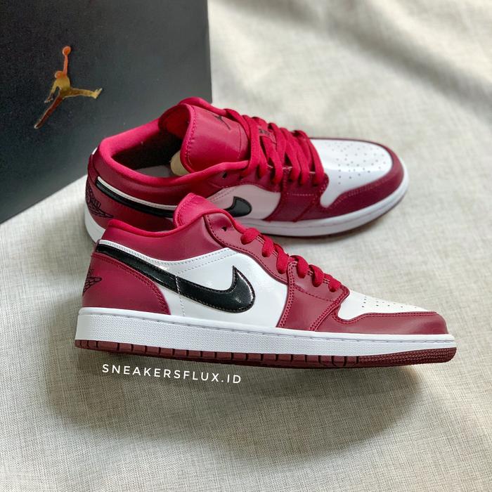 nike jordan 1 low noble red