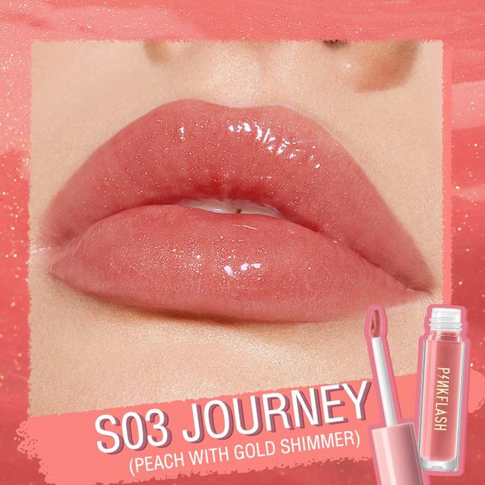 Gambar PINKFLASH OhMyGloss High Shine Lip Gloss Cruelty / LIP GLOSS - PF LG S03 dari CHICBEAUTE undefined Tokopedia