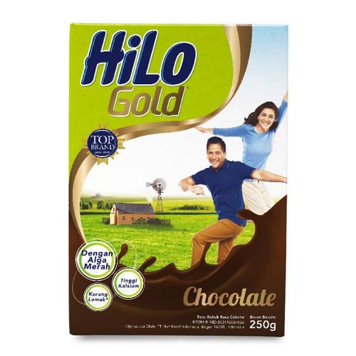 Gambar SUSU HiLo GOLD CHOCOLATE 250 GRAM dari Dendeng Balado Ny Tju undefined Tokopedia