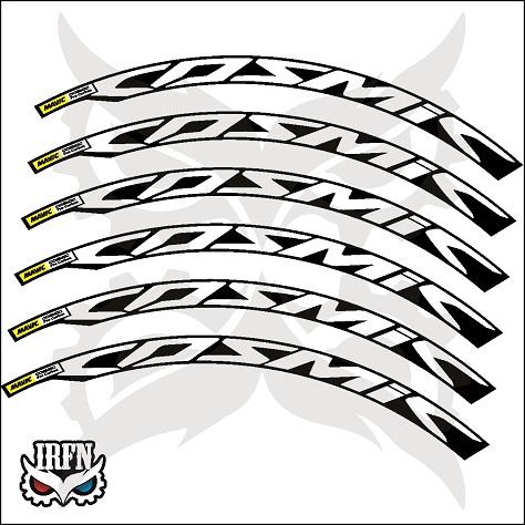 Gambar Stiker Decal Mavic Cosmic pro carbon lebar 2 cm - Putih, glossy dari Irfan Stiker undefined Tokopedia