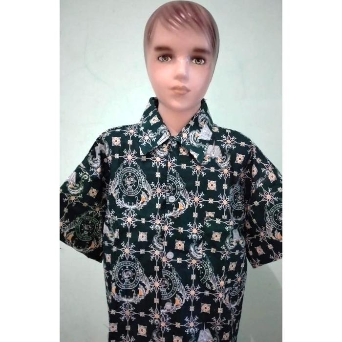 Gambar KEMEJA BATIK SEKOLAH LP MA'ARIF NU JATENG ANAK ( SD-SMP / MI-MTs ) - HEM, 7 (Kls3 SD) dari Legal Batik_NEW undefined Tokopedia