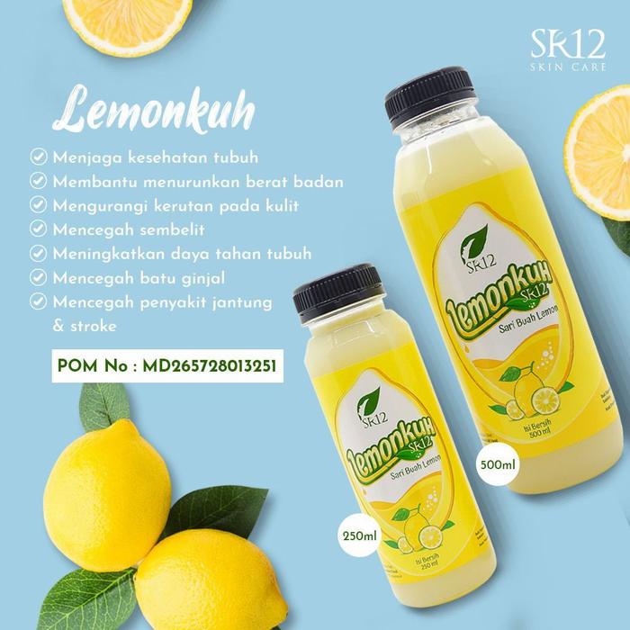 Gambar lemonkuh sr12 lemon / lemon asli murni - Kuning, 500ml dari toko sehat cantik SR12 undefined Tokopedia