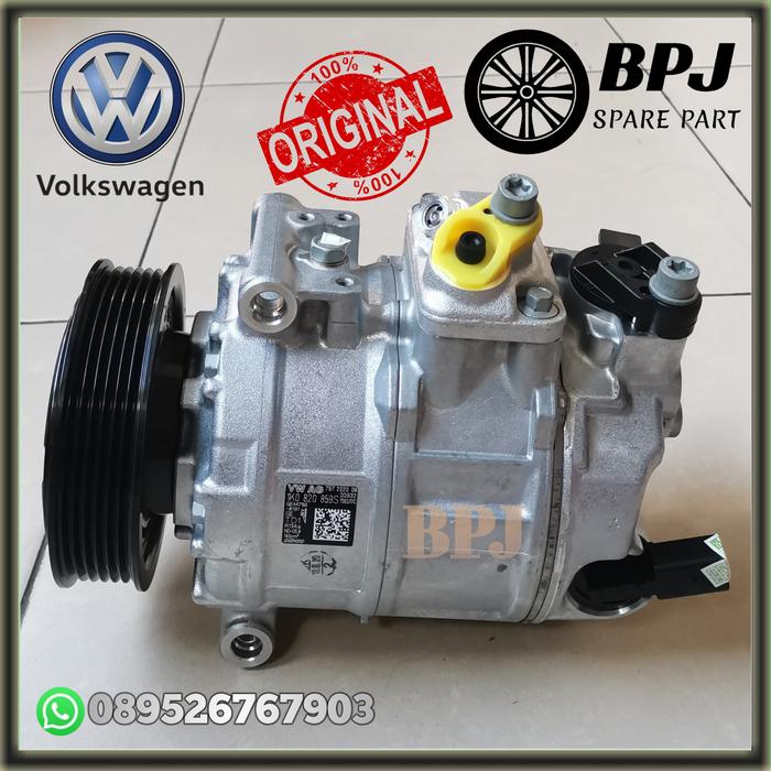 Jual Compressor Kompresor AC VW Golf MK5 GTI Tiguan Scirocco Jetta ...