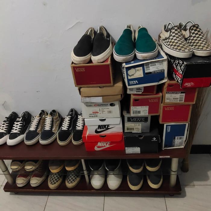 Gambar Vans Preloved-Vans Bekas-Vans Second OG Slip On,HUF,Converse Kenny A dari forgoten2nd undefined Tokopedia