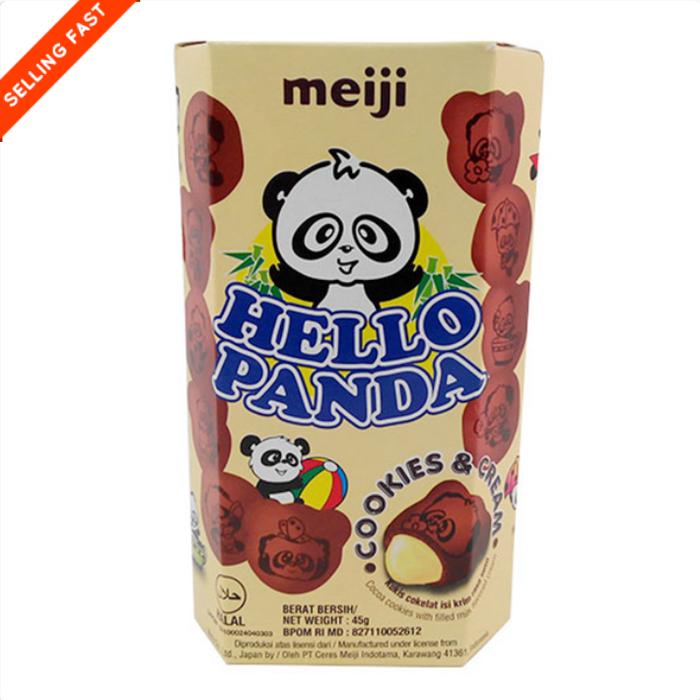 Gambar HELLO PANDA Biskuit Snack Box Semua Rasa 45gr - Cookies Cream dari FathMom undefined Tokopedia