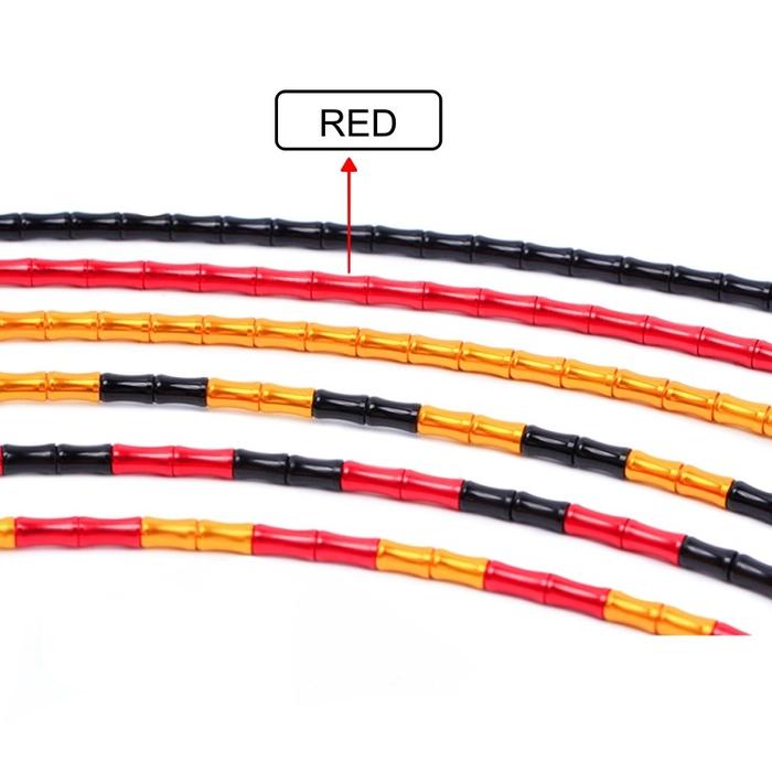 Gambar RISK RA303 Kabel Set BAMBOO Sepeda MTB Bike - Cable Links Housing Kit - Merah dari TwentyThree 23 undefined Tokopedia