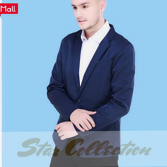 Gambar jas blazer formal jas biru jas sekolah jas keren jas tebal jas seragam - Biru, M dari Star-collection1 undefined Tokopedia