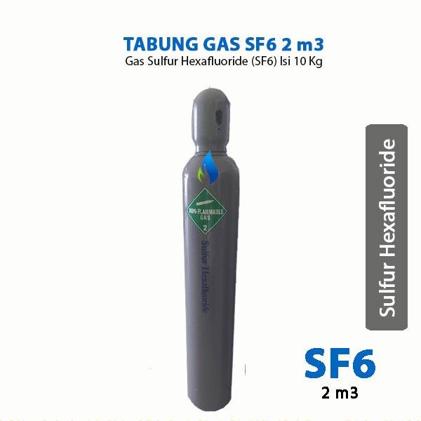 Gambar Gas Sulfur Hexafluoride (SF6) Kap.2 m3 Isi 10 Kg dari Sentra Gas Industri undefined Tokopedia
