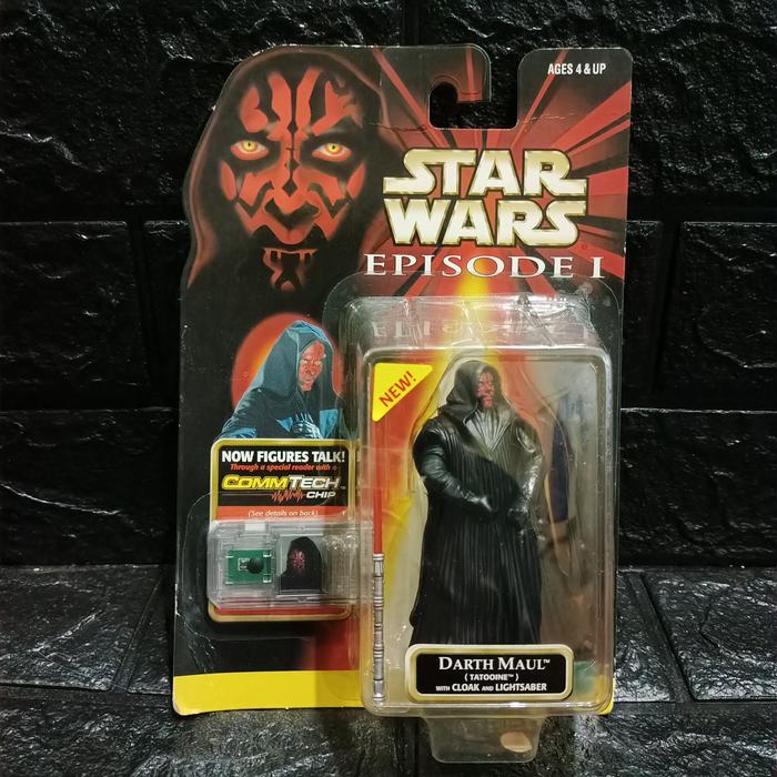 Gambar starwars action figure commtech darth maul dari lassy toys undefined Tokopedia
