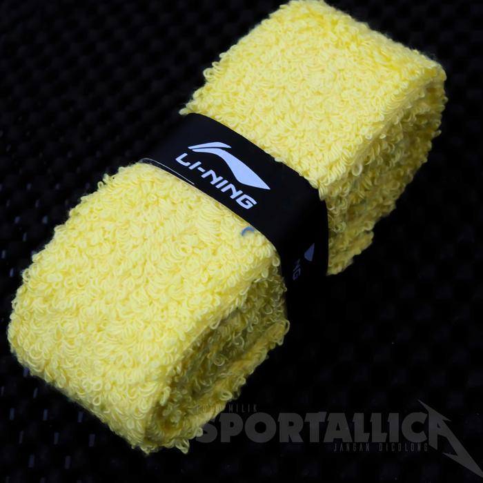 Gambar Grip Handuk / Towel Grip Li-Ning / LiNing GC001 / GC 001 - YELLOW dari Sportallica undefined Tokopedia