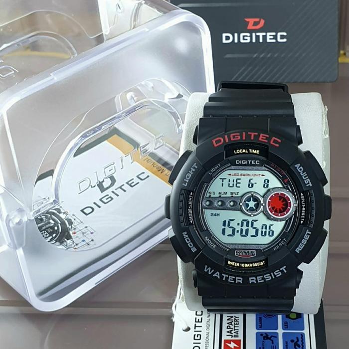 Gambar Digitec DG-5031T jam tangan sport water resistant - hitam - putih dari tokoguvian undefined Tokopedia