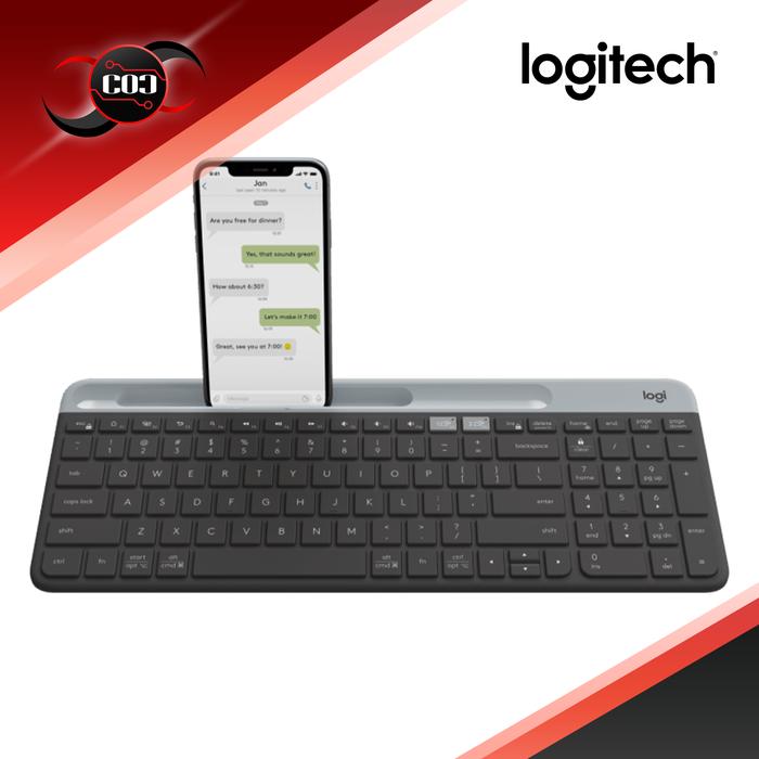 Gambar Logitech K580 Slim Multi-Device Wireless Keyboard - Hitam dari COC Komputer undefined Tokopedia