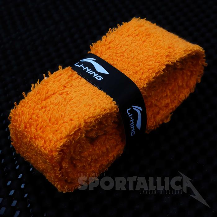 Gambar Grip Handuk / Towel Grip Li-Ning / LiNing GC001 / GC 001 - Orange dari Sportallica undefined Tokopedia