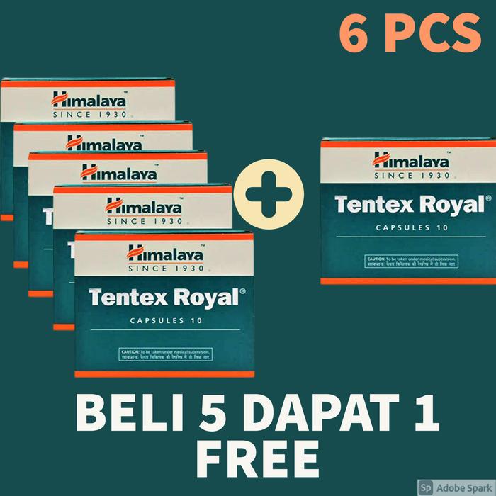 Gambar Himalaya Tentex royal 10 tab ~~ BELI 5 FREE 1 dari handpickedd undefined Tokopedia