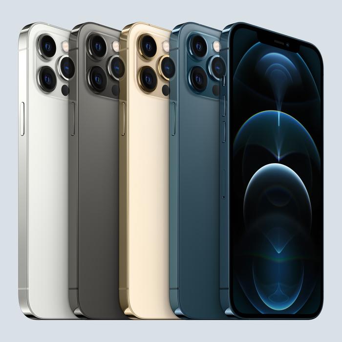 Gambar iPhone 12 Pro Max 128GB Garansi Resmi 128 GB - 128 GB, PACIFIC BLUE dari AndPhoneStore undefined Tokopedia
