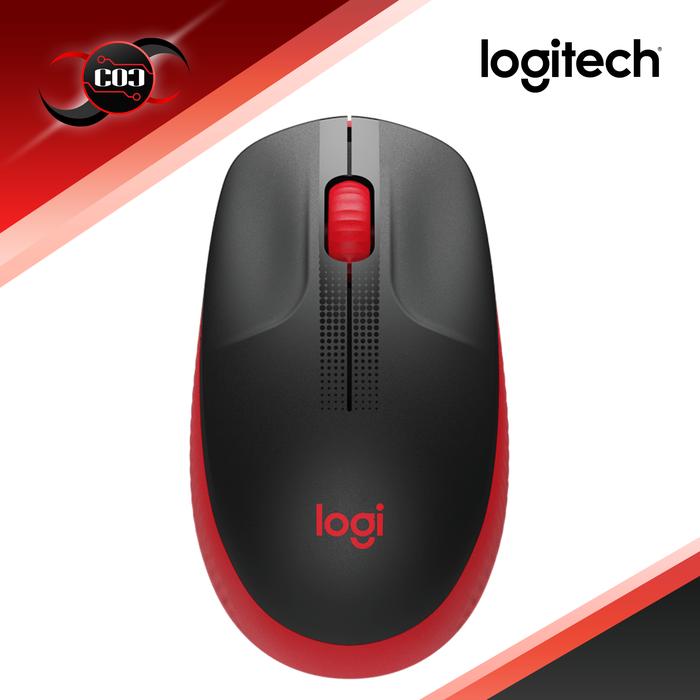 Gambar Logitech M190 Full-Size Wireless Mouse - Merah dari COC Komputer undefined Tokopedia