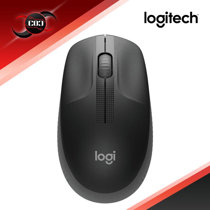 Gambar Logitech M190 Full-Size Wireless Mouse - Hitam dari COC Komputer undefined Tokopedia