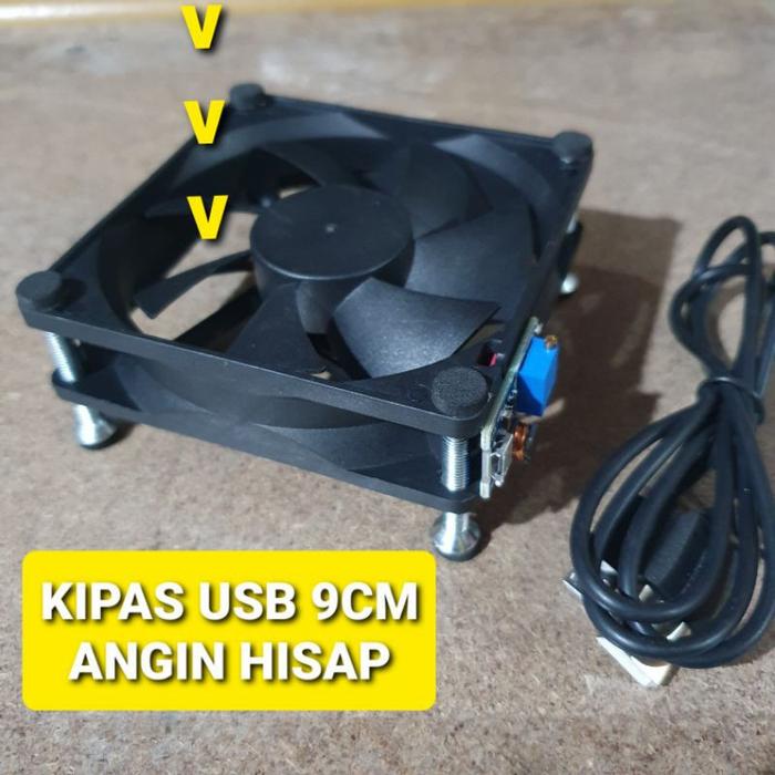Gambar Kipas usb pendingin Tv Box Modem Router WIFI 9cm Fan cooler stb - AMH9 HISAP dari Welvarindo Jaya undefined Tokopedia