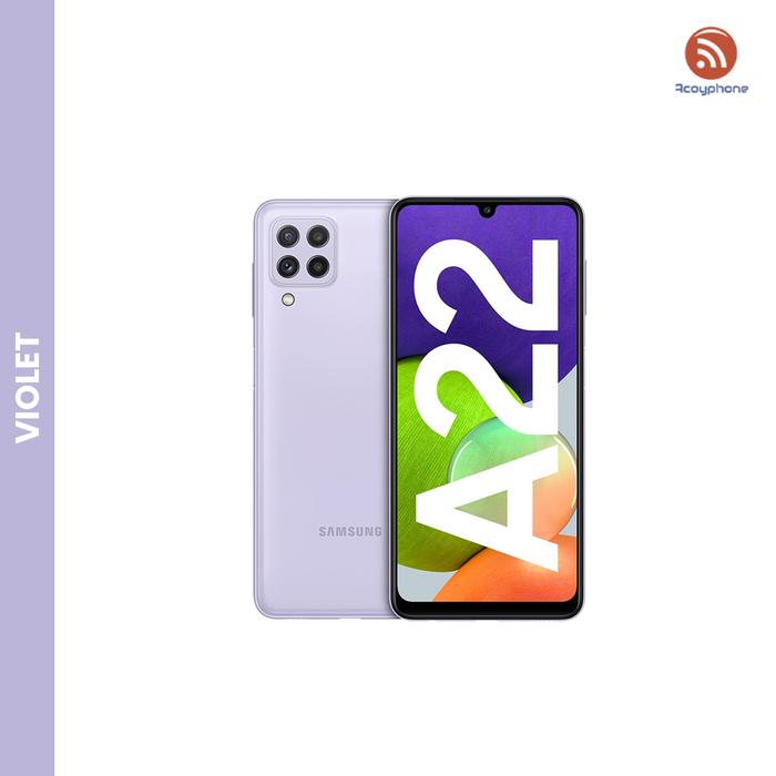 Gambar SAMSUNG GALAXY A22 6/128GB GARANSI RESMI SEIN - Violet dari Acoyphonecell undefined Tokopedia