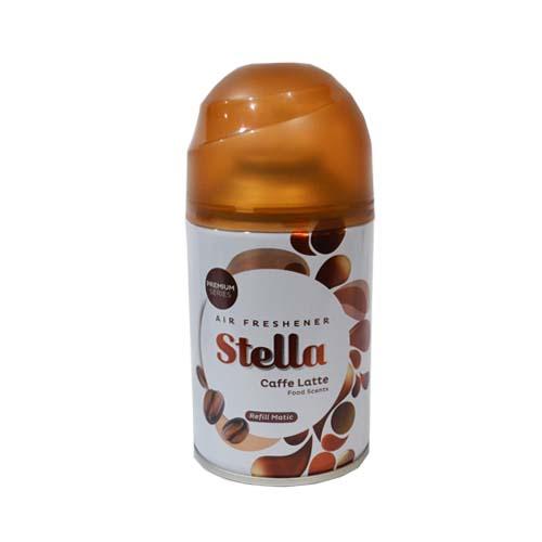 Gambar STELLA AIR FRESHENER LEMON PENGHARUM RUANGAN COFFEE REFILL MATIC 225ML - coffee dari Aqsha mart undefined Tokopedia