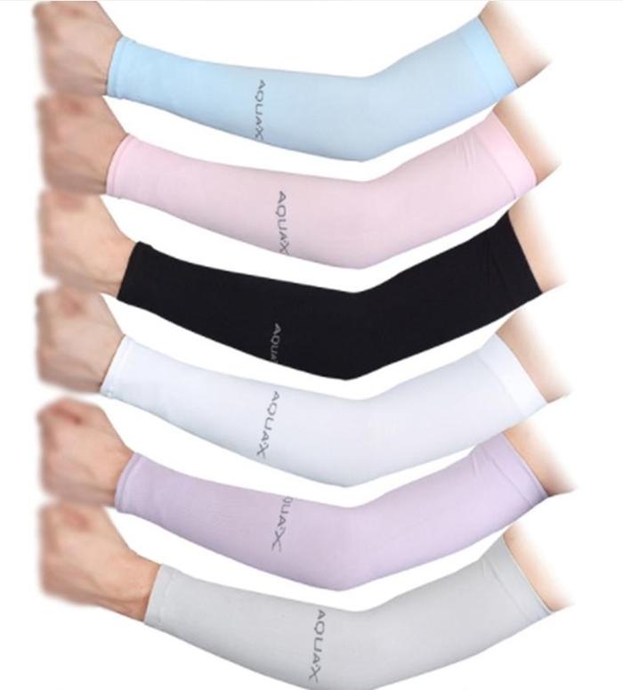 Gambar Manset Tangan Aqua-X - Cooling Effect Arm Sleeves Aqua X UV Protection Soft / Pelindung Tangan Nyaman Lembut Elastis Sensasi Dingin Armsleeves Olahraga Quick Dry Menyetir Golf Mancing Bersepeda Hiking Running Touring Unisex Cowok Cewek - Biru Muda dari Toko Bintang Siang undefined Tokopedia