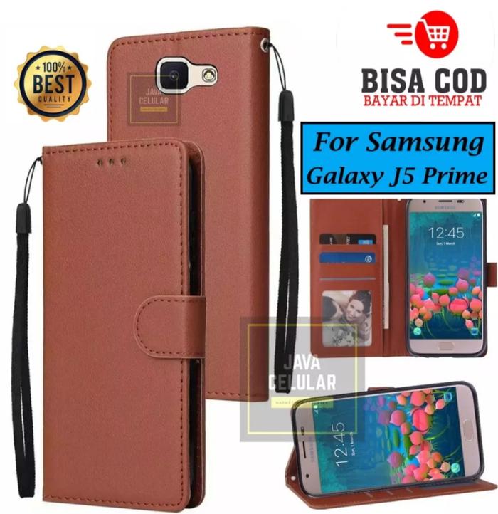 Screen Protectors Husa Flip Wallet Samsung J5 2016 Leather Flip