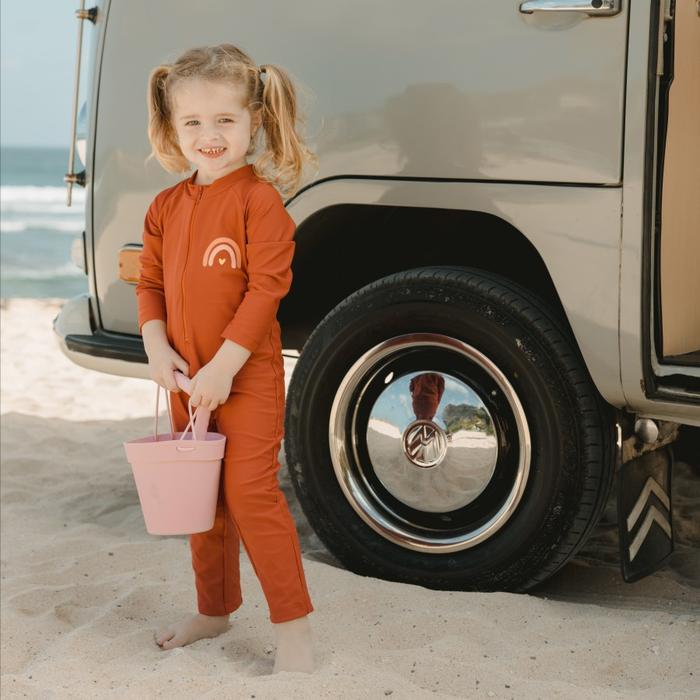 Gambar Lee Vierra Keiko Long Sleeves Diving, Baju Renang Anak - Marsala, 9-10 dari leevierrakids undefined Tokopedia