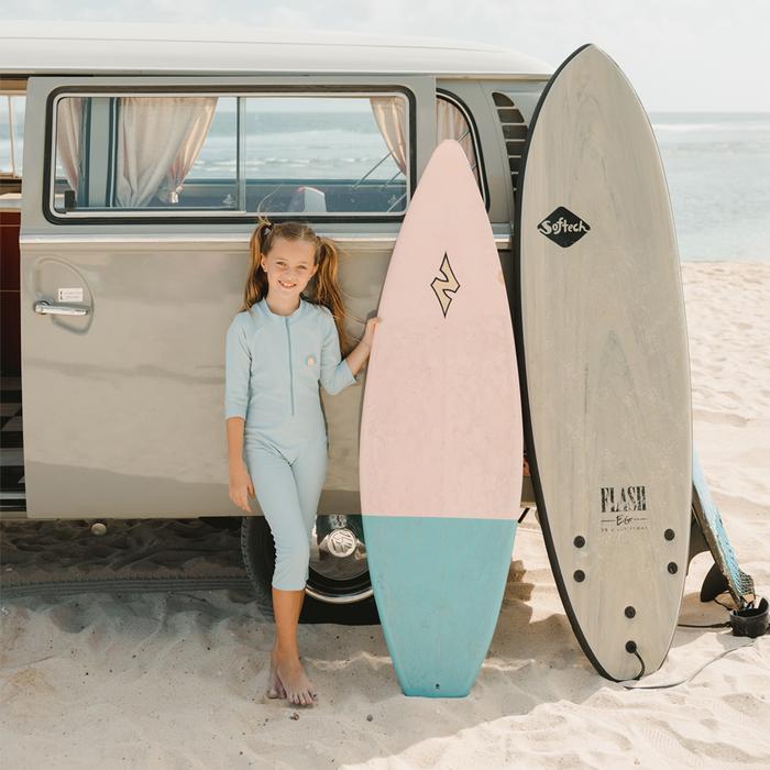 Gambar Lee Vierra Keiko Long Sleeves Diving, Baju Renang Anak - Dream Blue, 7-8 dari leevierrakids undefined Tokopedia