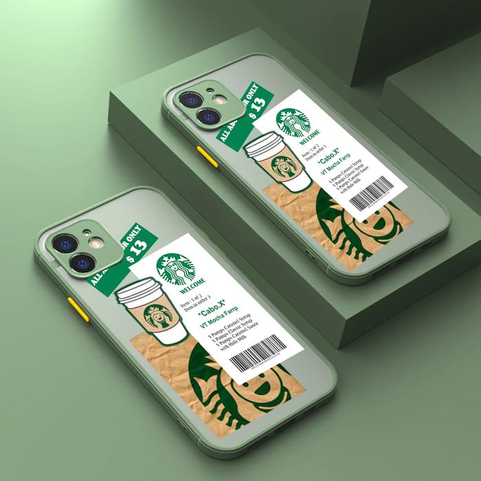 Gambar Case Starbuck Oppo A16 A54 A15 A15s A53 A33 Protection Softcase - Hijau Muda, Oppo A15=A15s dari Emotixa undefined Tokopedia