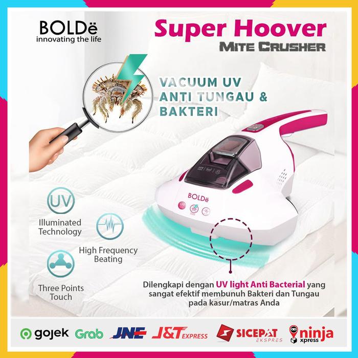 Gambar Bolde Vacuum Tungau UV Super Hoover Vacuum Cleaner Tungau Mite Crusher - Putih dari Home Electro undefined Tokopedia