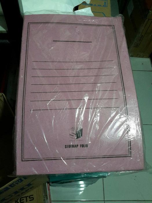 Gambar Stop map stopmap kertas - 50 lembar - Biru dari Cetak label undangan undefined Tokopedia