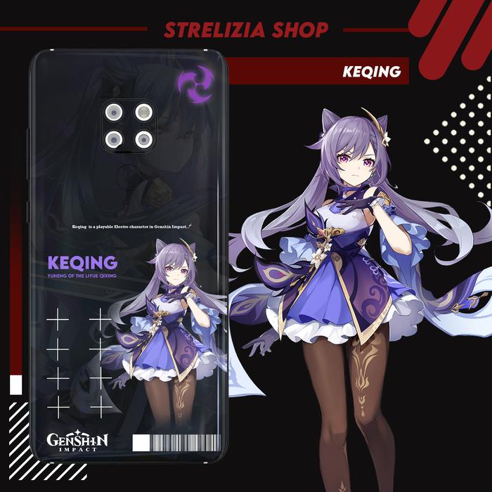 Gambar Phone Case Genshin Impact Keqing - Tipe 1, Hardcase 3D dari Strelizia Shop undefined Tokopedia