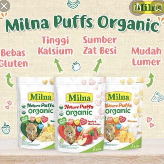 Gambar MILNA ORGANIC PUFF - apel mix dari Toko Santoso.674 undefined Tokopedia