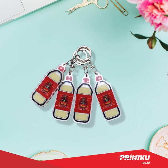 Printku Jual Gantungan Kunci Akrilik Custom /Keychain Akrilik Custom / Ganci ...