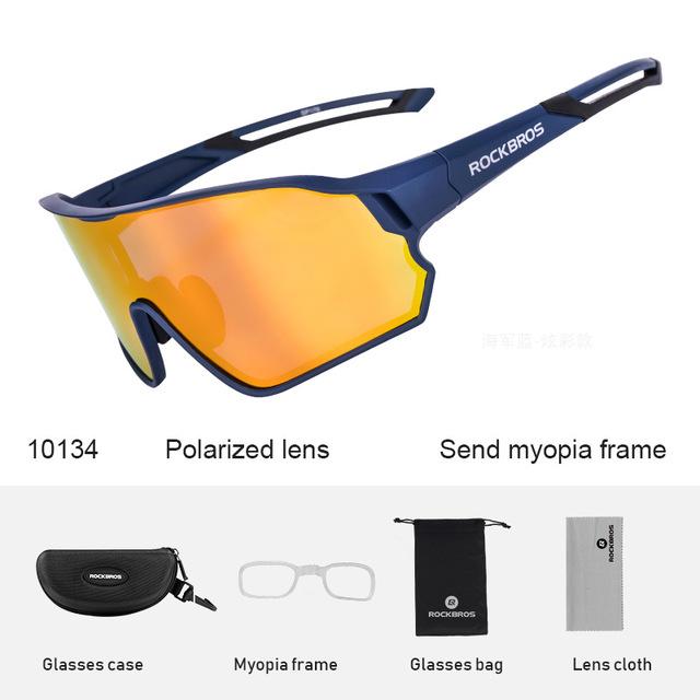 Gambar Rockbros 1013 Kacamata Sepeda Polarized Lensa Polaris Anti UV Original - Kuning dari kairos-olshop undefined Tokopedia