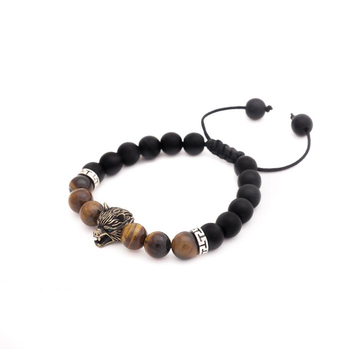 Gambar Gelang Pria Wanita Couple Premium Lavisho The DireWolf Claw Bracelet - Yellow dari LAVISHO undefined Tokopedia