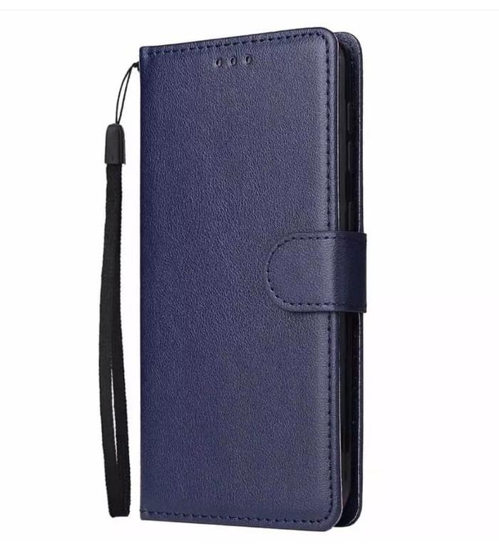 Gambar Leather Flip Untuk SAMSUNG GALAXY M11/A11-Wallet Case Kulit-Flip Cover - NAVY BLUE, SAMSUNG M11 dari Java Acc Store undefined Tokopedia