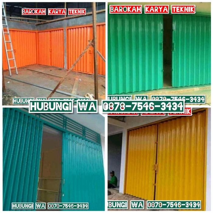 Gambar JASA PASANG PINTU FOLDING GATE 0.5 / PINTU ROLLING DOOR MURAH dari whatctime-id undefined Tokopedia