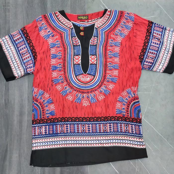 Gambar Baju Bali Dewasa Pria dan Wanita - Merah dari Aura Kirana Fashion undefined Tokopedia