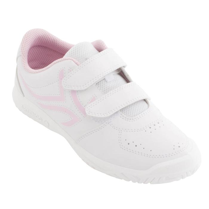 Jual Sepatu Tenis Anak Junior TS100 Grip Kids Tennis Shoes White