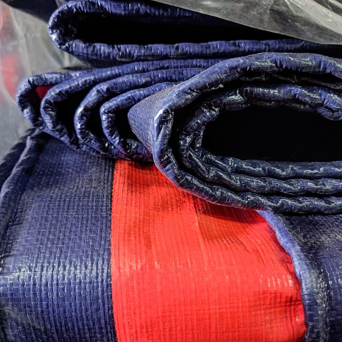 Gambar terpal A3 korea 4x6 - Biru-Orange dari OrientalTerpal undefined Tokopedia