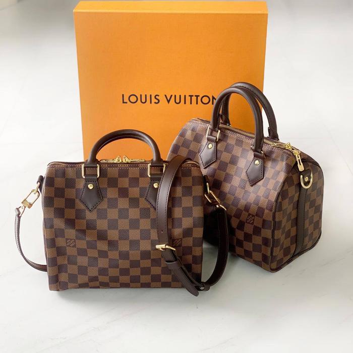 Jual Louis Vuitton LV speedy bandouliere 25 damier ebene - Kota Surabaya -  gleecious bags (PM) | Tokopedia