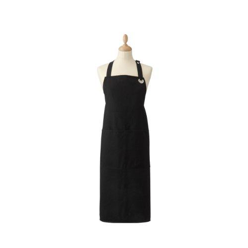Gambar Ulster Weaver Cotton Apron Celemek Katun Plain Dyed - Hitam dari Kochindo undefined Tokopedia