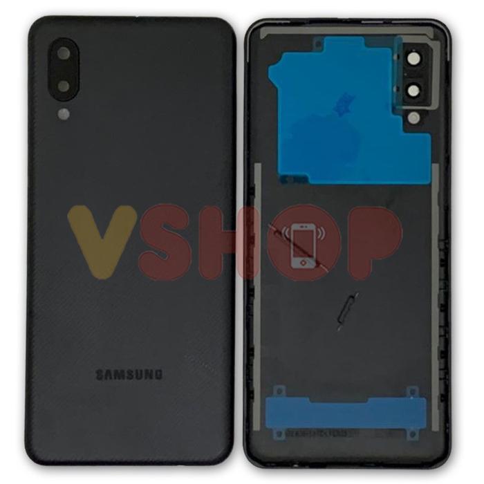 BACK CASING TUTUPAN BELAKANG SAMSUNG A02 A022 A022F BACKDOOR Hitam