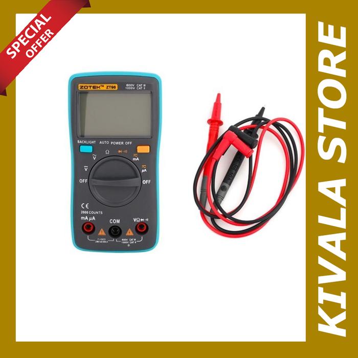 Zotek ZT98 Multimeter Avometer Multitester Digital Voltmeter