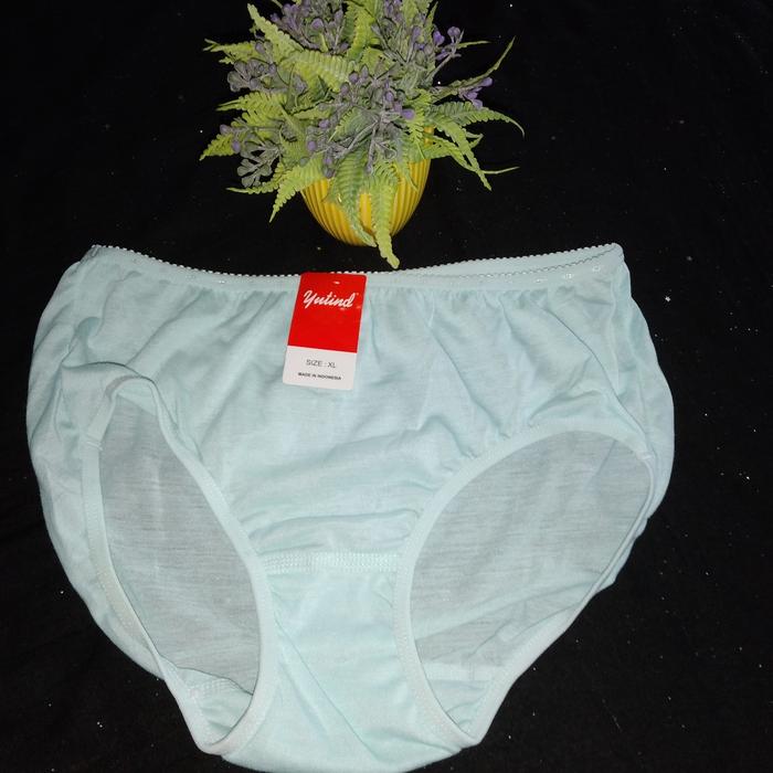 Gambar Clana dalam wanita dewasa yutind ,bahan katun size M,L,XL ,XXL - hijau muda, M dari LARIZA ab undefined Tokopedia