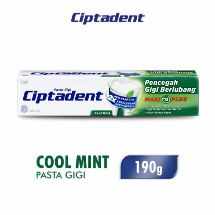Gambar Ciptadent pasta gigi Cool mint190 ml dari Lmart1 undefined Tokopedia