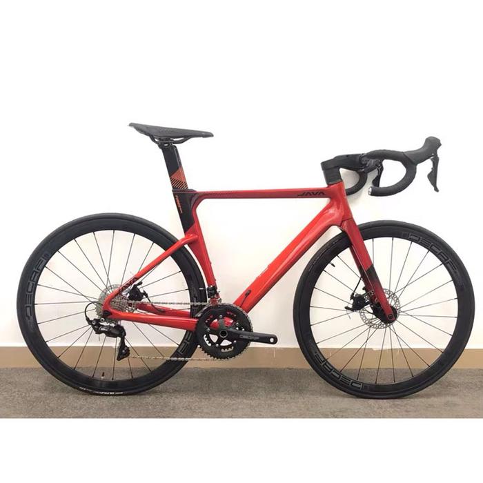 Gambar JAVA FUOCO CARBON 22Speed HIDDEN CABLE DISCBRAKE ROADBIKE SEPEDA BALAP - Red, 54 dari Apollo55 undefined Tokopedia