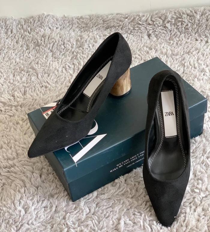 Gambar Sepatub Hak Wanita Original Import, High Heels Branded, Zr 30 - Black, 35 dari GMBranded_store undefined Tokopedia